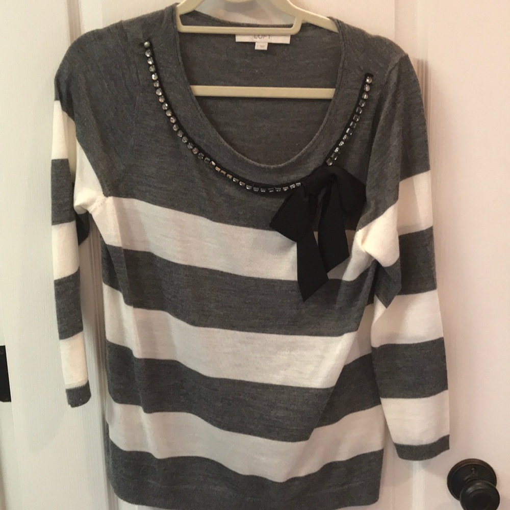 Loft striped blouse